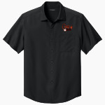 JOHN HERSEY HIGH SCHOOL HUSKIES <span class="pdp-name-mascot">JOHN HERSEY HUSKIES</span> Port Authority Men's Short Sleeve UV Dockside Shirt Front Thumbnail