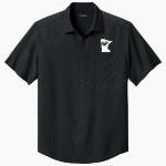 Bemidji State Athletics <span class="pdp-name-mascot">Bemidji State Beavers</span> Port Authority Men's Short Sleeve UV Dockside Shirt Front Thumbnail