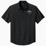 Trinity Warriors <span class="pdp-name-mascot">Trinity Christian Warriors</span> Port Authority Men's Short Sleeve UV Dockside Shirt Front Thumbnail