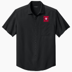 Plainfield Quakers <span class="pdp-name-mascot">Plainfield Quakers</span> Port Authority Men's Short Sleeve UV Dockside Shirt Front Thumbnail