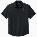 TROY-BUCHANAN HIGH SCHOOL TROJANS <span class="pdp-name-mascot">TROY - BUCHANAN TROJANS</span> Port Authority Men's Short Sleeve UV Dockside Shirt Front Thumbnail
