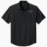St. James Sharks <span class="pdp-name-mascot">St. James Sharks</span> Port Authority Men's Short Sleeve UV Dockside Shirt Front Thumbnail