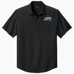 Stoneham Spartans Port Authority Men's Short Sleeve UV Dockside Shirt Front Thumbnail