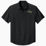 STALEY Mustangs Port Authority Men's Short Sleeve UV Dockside Shirt Front Thumbnail