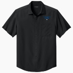 LUSTRE CHRISTIAN HIGH SCHOOL LIONS <span class="pdp-name-mascot">LUSTRE CHRISTIAN LIONS</span> Port Authority Men's Short Sleeve UV Dockside Shirt Front Thumbnail