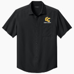 Grant County Braves The Official Online Store <span class="pdp-name-mascot">Grant County Braves</span> Port Authority Men's Short Sleeve UV Dockside Shirt Front Thumbnail