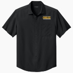 Indian Springs Eagles <span class="pdp-name-mascot">Indian Springs Eagles</span> Port Authority Men's Short Sleeve UV Dockside Shirt Front Thumbnail