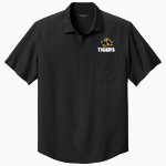 Fort Hays State University Tigers Port Authority Men's Short Sleeve UV Dockside Shirt Front Thumbnail