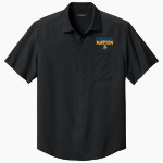 Greenfield Central Cougars Online Store <span class="pdp-name-mascot">Greenfield-Central Cougars</span> Port Authority Men's Short Sleeve UV Dockside Shirt Front Thumbnail