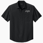 JASPER HIGH SCHOOL PIRATES <span class="pdp-name-mascot">JASPER PIRATES</span> Port Authority Men's Short Sleeve UV Dockside Shirt Front Thumbnail
