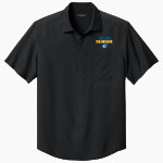 Tichenor Middle School Trojans <span class="pdp-name-mascot">Tichenor Middle School Trojans</span> Port Authority Men's Short Sleeve UV Dockside Shirt Front Thumbnail