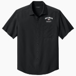 Lock Haven Bald Eagles <span class="pdp-name-mascot">Lock Haven University Bald Eagles</span> Port Authority Men's Short Sleeve UV Dockside Shirt Front Thumbnail