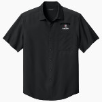 Anna Maria College Amcats <span class="pdp-name-mascot">Anna Maria College Amcats</span> Port Authority Men's Short Sleeve UV Dockside Shirt Front Thumbnail