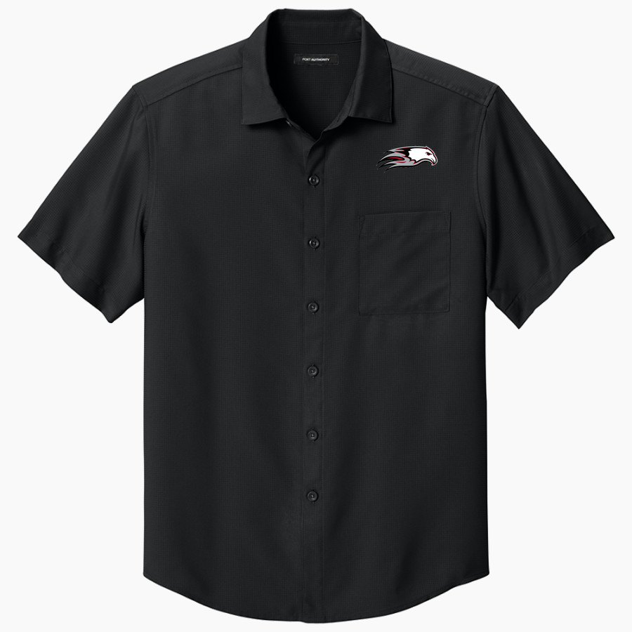 Bard College Official Online Store Port Authority Men's Short Sleeve UV Dockside Shirt