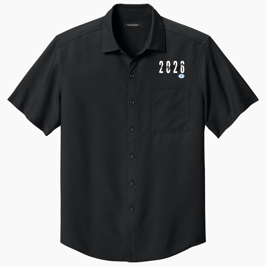 ESSEXVILLE-GARBER HIGH SCHOOL DUKES <span class="pdp-name-mascot">ESSEXVILLE - GARBER DUKES</span> Port Authority Men's Short Sleeve UV Dockside Shirt