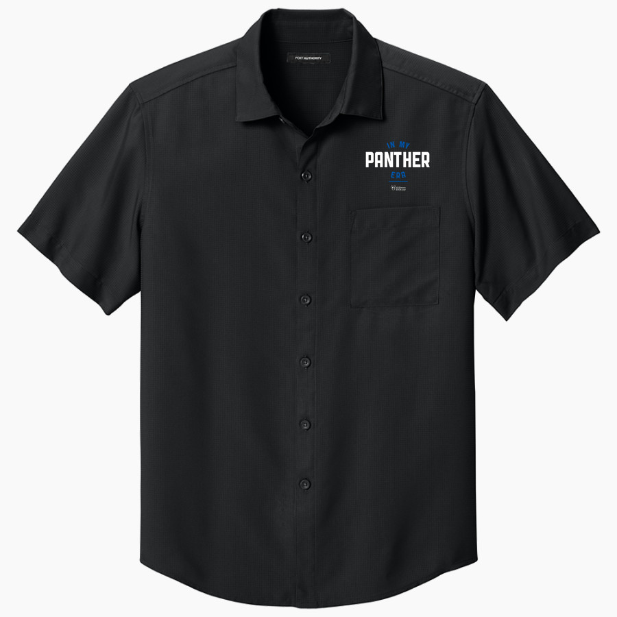 Zion Lutheran School Panthers Port Authority Men's Short Sleeve UV Dockside Shirt
