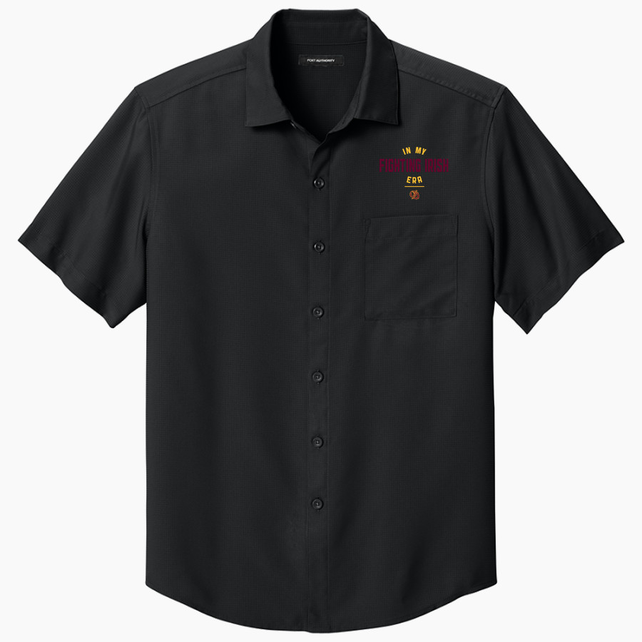 O'Dea Fighting Irish Official Online Store <span class="pdp-name-mascot">O DEA FIGHTING IRISH</span> Port Authority Men's Short Sleeve UV Dockside Shirt