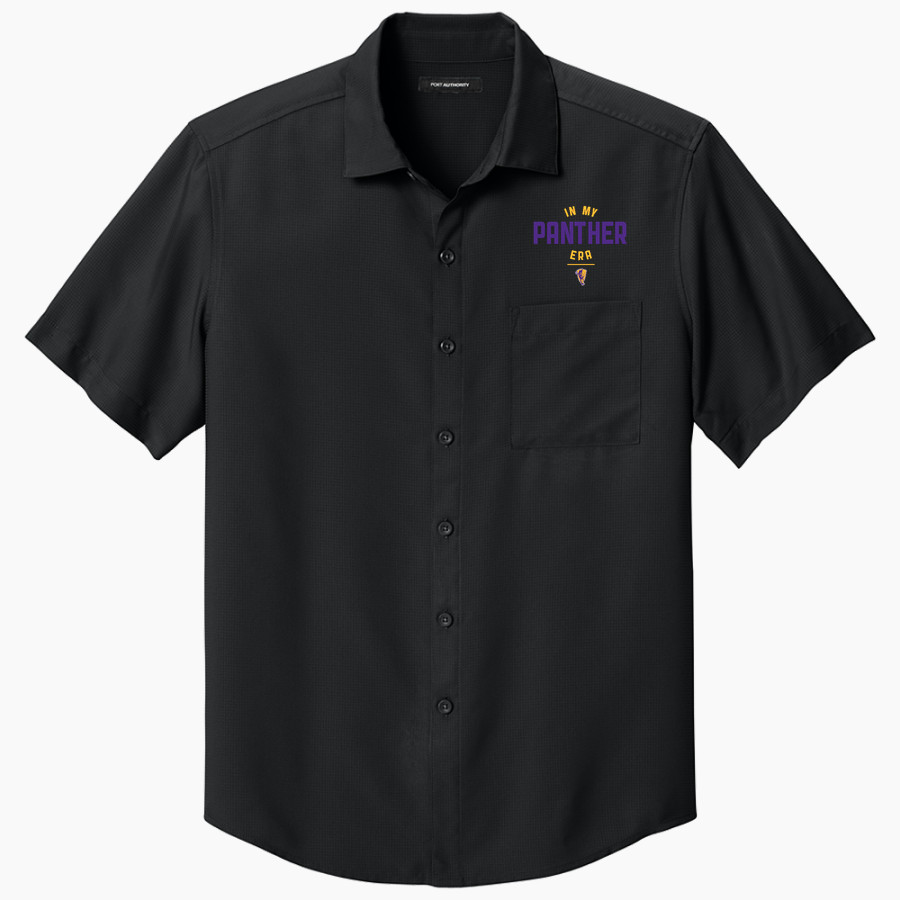 BOULDER HIGH SCHOOL PANTHERS <span class="pdp-name-mascot">BOULDER PANTHERS</span> Port Authority Men's Short Sleeve UV Dockside Shirt