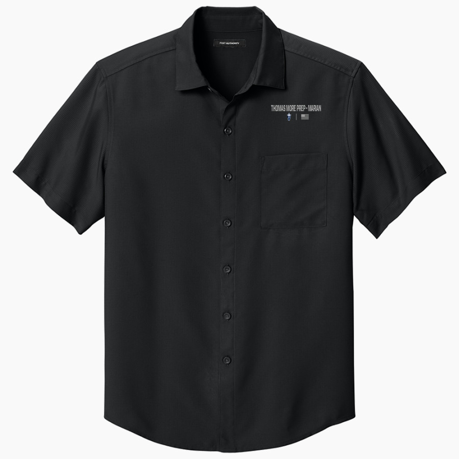 THOMAS MORE PREP-MARIAN HIGH SCHOOL MONARCHS <span class="pdp-name-mascot">THOMAS MORE PREP - MARIAN MONARCHS</span> Port Authority Men's Short Sleeve UV Dockside Shirt