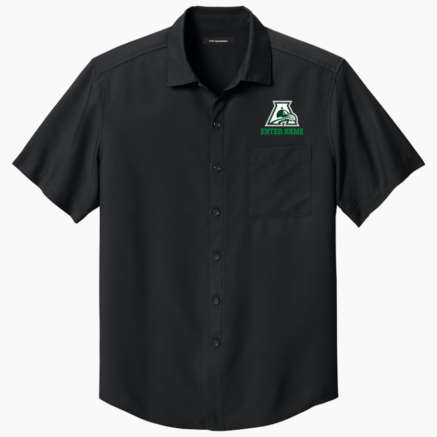 ARCHMERE ACADEMY AUKS <span class="pdp-name-mascot">ARCHMERE ACADEMY AUKS</span> Port Authority Men's Short Sleeve UV Dockside Shirt