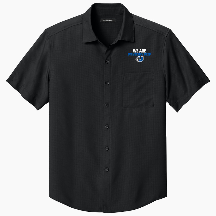 University Prep Cobras Port Authority Men's Short Sleeve UV Dockside Shirt