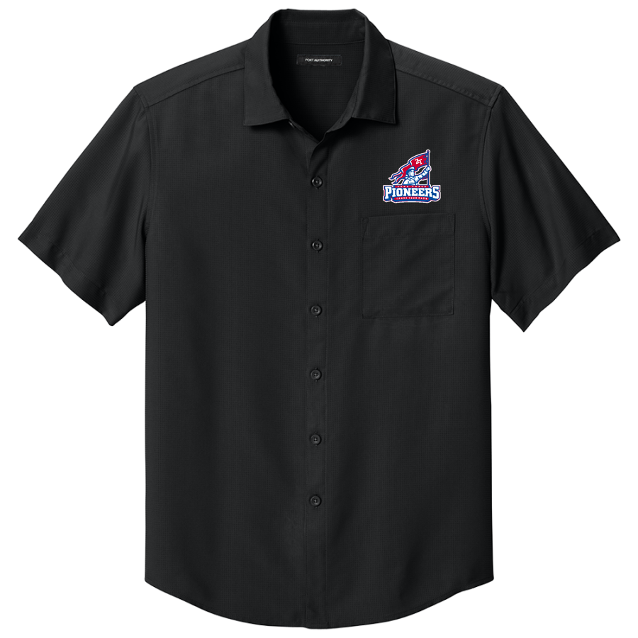 ZANE TRACE HIGH SCHOOL PIONEERS <span class="pdp-name-mascot">ZANE TRACE PIONEERS</span> Port Authority Men's Short Sleeve UV Dockside Shirt