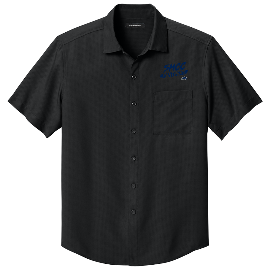 ST. MARY CENTRAL CATHOLIC PANTHERS <span class="pdp-name-mascot">SAINT MARY CENTRAL PANTHERS</span> Port Authority Men's Short Sleeve UV Dockside Shirt