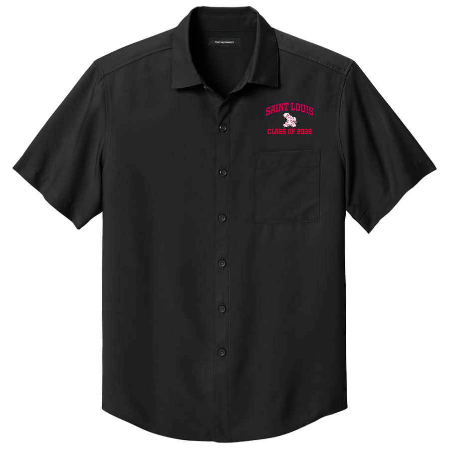 Saint Louis Crusaders <span class="pdp-name-mascot">Saint Louis Crusaders</span> Port Authority Men's Short Sleeve UV Dockside Shirt