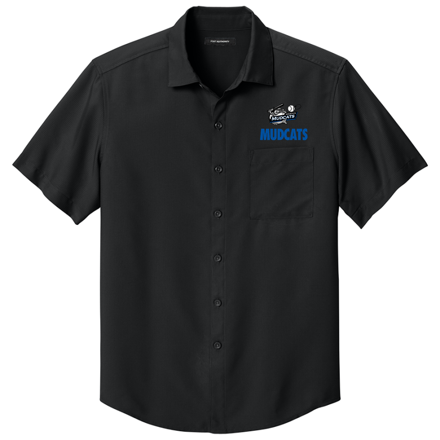 Midstate Mudcats Mudcats <span class="pdp-name-mascot">Midstate Mudcats Mudcats</span> Port Authority Men's Short Sleeve UV Dockside Shirt