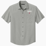 Benedictine University Mesa Redhawks <span class="pdp-name-mascot">Benedictine University Redhawks</span> Port Authority Men's Short Sleeve UV Dockside Shirt Front Thumbnail