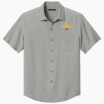 Trinity Tigers <span class="pdp-name-mascot">Trinity College of Florida Tigers</span> Port Authority Men's Short Sleeve UV Dockside Shirt Front Thumbnail