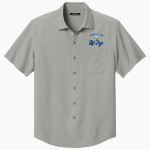Frankfort Hot Dogs <span class="pdp-name-mascot">Frankfort Hot Dogs</span> Port Authority Men's Short Sleeve UV Dockside Shirt Front Thumbnail