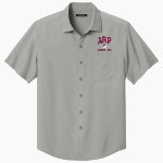 ARP HIGH SCHOOL TIGERS Port Authority Men's Short Sleeve UV Dockside Shirt Front Thumbnail