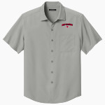 SENATH-HORNERSVILLE HIGH SCHOOL LIONS <span class="pdp-name-mascot">SENATH - HORNERSVILLE LIONS</span> Port Authority Men's Short Sleeve UV Dockside Shirt Front Thumbnail