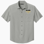 MCGREGOR HIGH SCHOOL BULLDOGS Port Authority Men's Short Sleeve UV Dockside Shirt Front Thumbnail