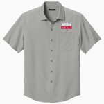 Sioux Falls Storm Storm <span class="pdp-name-mascot">Sioux Falls Storm</span> Port Authority Men's Short Sleeve UV Dockside Shirt Front Thumbnail