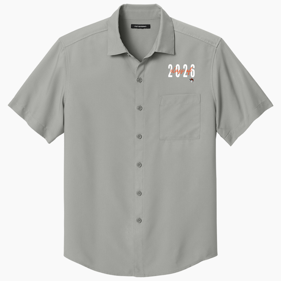 RYLE HIGH SCHOOL Raiders Online Store <span class="pdp-name-mascot">RYLE RAIDERS</span> Port Authority Men's Short Sleeve UV Dockside Shirt