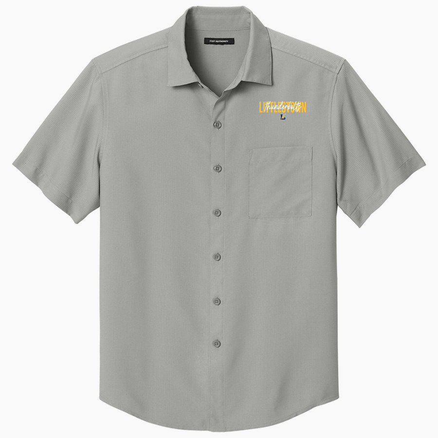 LITTLESTOWN HIGH SCHOOL THUNDERBOLTS <span class="pdp-name-mascot">LITTLESTOWN THUNDERBOLTS</span> Port Authority Men's Short Sleeve UV Dockside Shirt