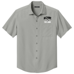 HOWE HIGH SCHOOL BULLDOGS <span class="pdp-name-mascot">HOWE BULLDOGS</span> Port Authority Men's Short Sleeve UV Dockside Shirt Front Thumbnail