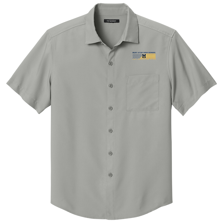Mary Star of the Sea High School Stars <span class="pdp-name-mascot">Mary Star High School Stars</span> Port Authority Men's Short Sleeve UV Dockside Shirt