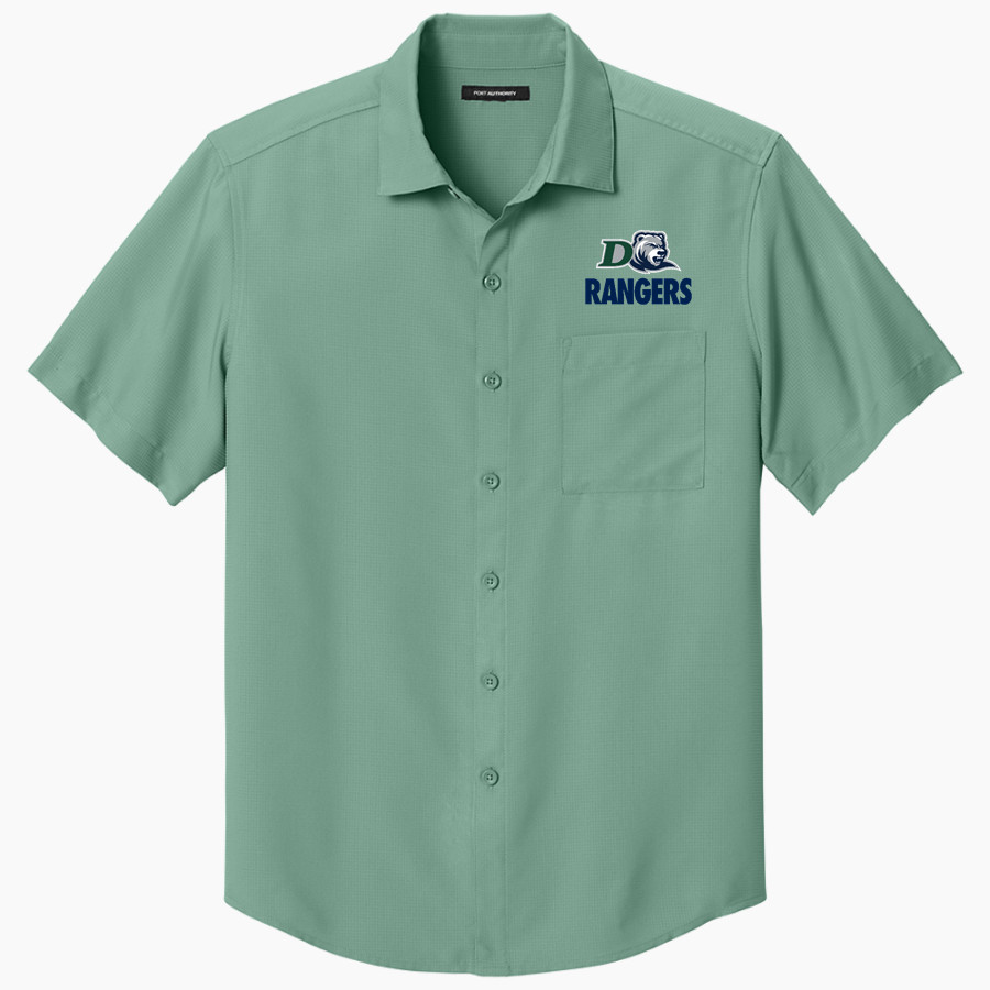 Drew Rangers <span class="pdp-name-mascot">Drew University Rangers</span> Port Authority Men's Short Sleeve UV Dockside Shirt