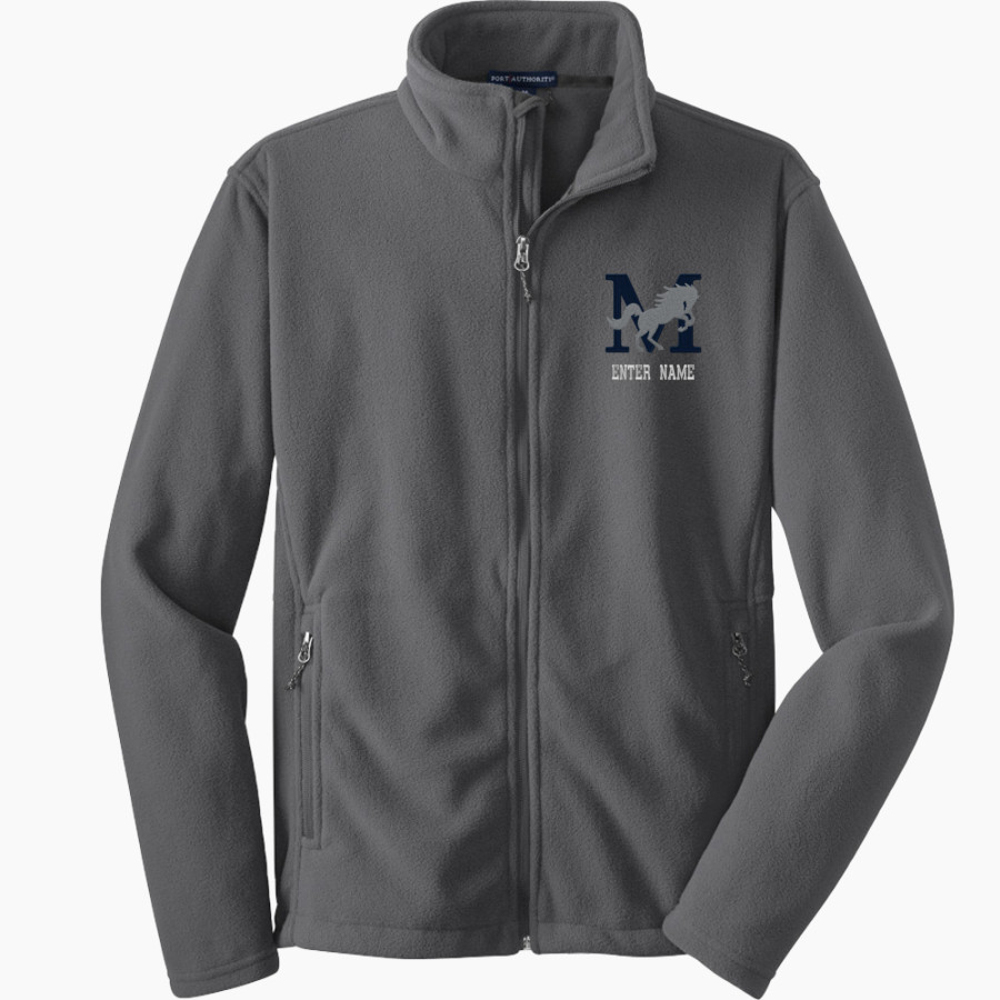 Meadows School The Official Store of the Mustangs <span class="pdp-name-mascot">Meadows School Mustangs</span> Port Authority Youth Value Fleece Jacket