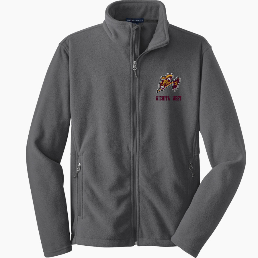 WICHITA WEST HIGH SCHOOL PIONEERS <span class="pdp-name-mascot">WICHITA WEST PIONEERS</span> Port Authority Youth Value Fleece Jacket