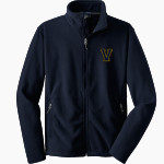 Victor Blue Devils <span class="pdp-name-mascot">Victor Blue Devils</span> Port Authority Youth Value Fleece Jacket Front Thumbnail