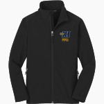 Pius XI Catholic High School Official Online Store <span class="pdp-name-mascot">Pius XI Popes</span> Port Authority Youth Core Soft Shell Jacket Front Thumbnail