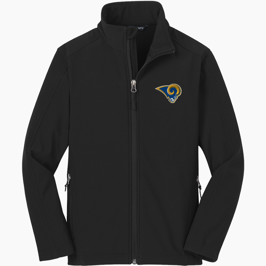 CUBA HIGH SCHOOL RAMS <span class="pdp-name-mascot">CUBA RAMS</span> Port Authority Youth Core Soft Shell Jacket