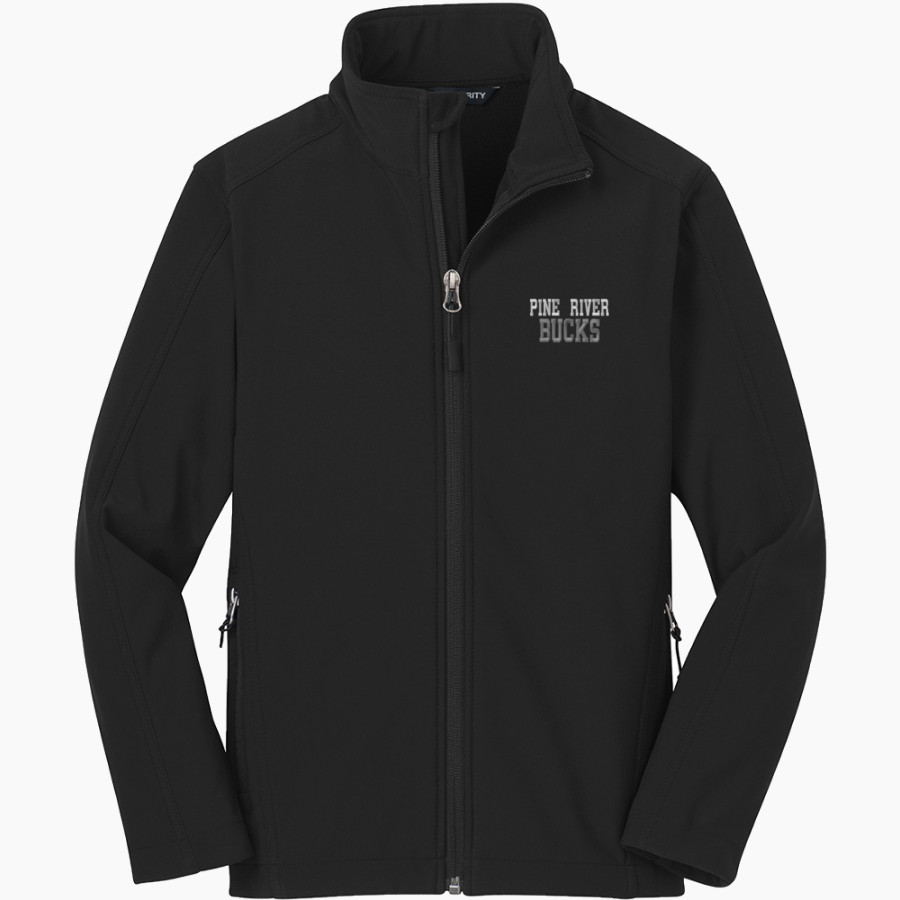 PINE RIVER HIGH SCHOOL BUCKS <span class="pdp-name-mascot">PINE RIVER BUCKS</span> Port Authority Youth Core Soft Shell Jacket