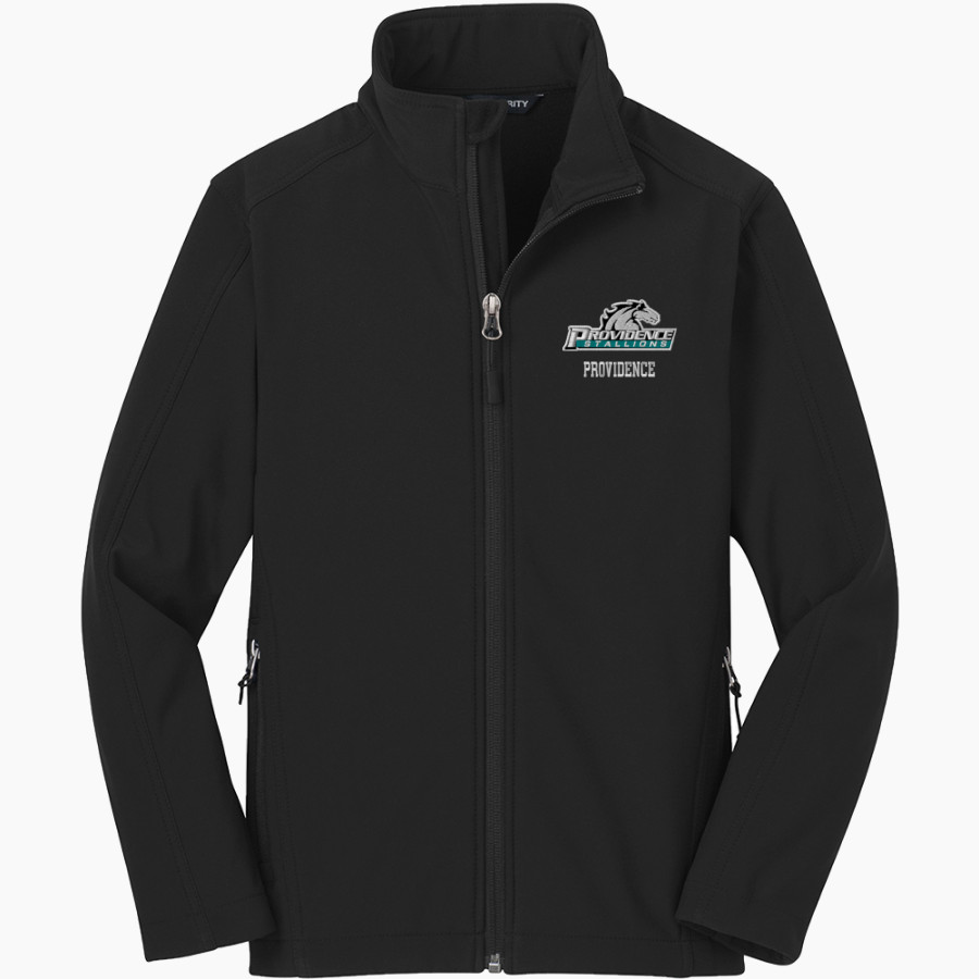 Providence Stallions <span class="pdp-name-mascot">Providence Stallions</span> Port Authority Youth Core Soft Shell Jacket