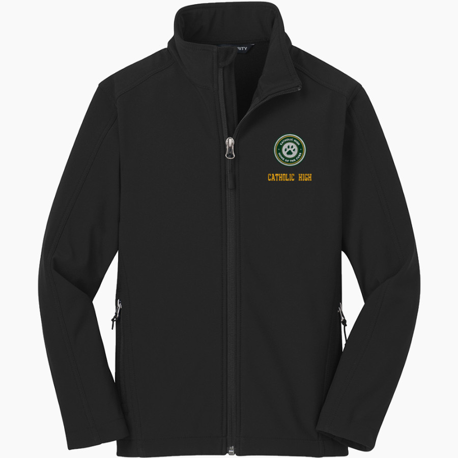 Catholic High home of the Cubs <span class="pdp-name-mascot">Catholic High Cubs</span> Port Authority Youth Core Soft Shell Jacket