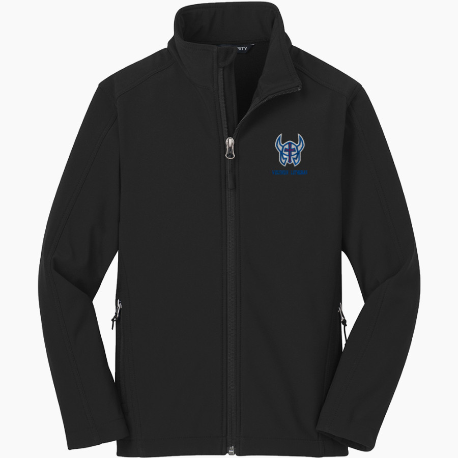 Wisconsin Lutheran Vikings <span class="pdp-name-mascot">Wisconsin Lutheran Vikings</span> Port Authority Youth Core Soft Shell Jacket